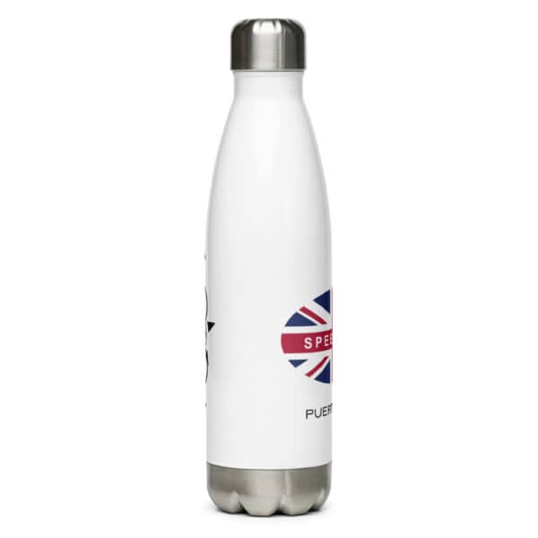 Speedater Puerto Rico Stainless Steel Water Bottle