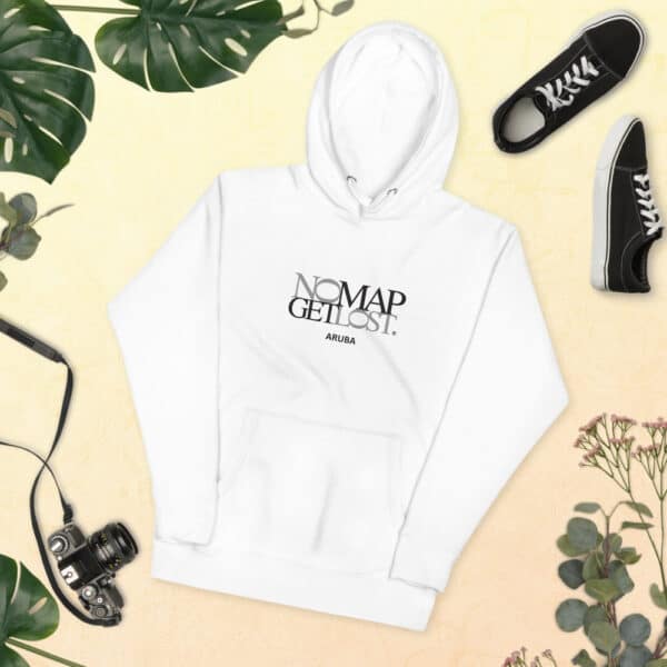 No Map Get Lost Aruba Unisex Hoodie