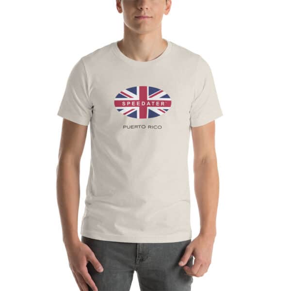Speedater Puerto Rico Short-Sleeve Unisex T-Shirt - Image 4