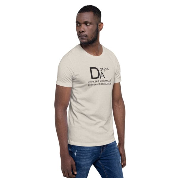 Drinkers Anonymous British Virgin Islands (BVI) Short-Sleeve Unisex T-Shirt - Image 7