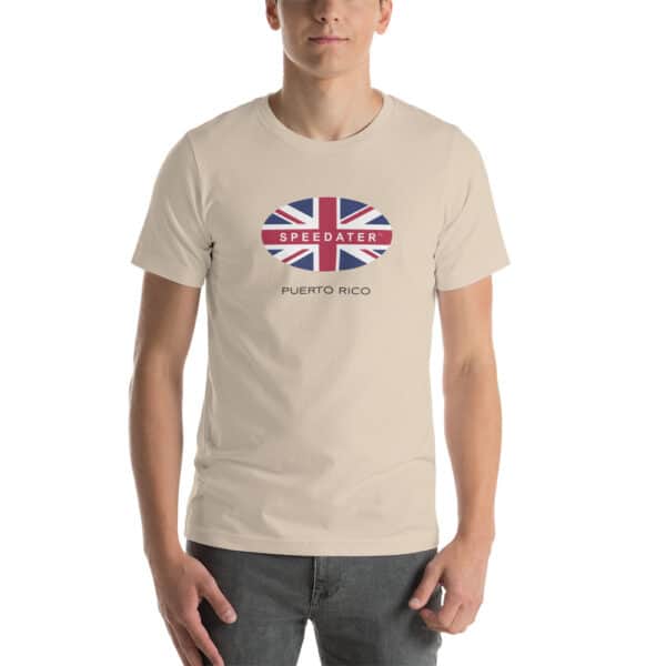 Speedater Puerto Rico Short-Sleeve Unisex T-Shirt - Image 2