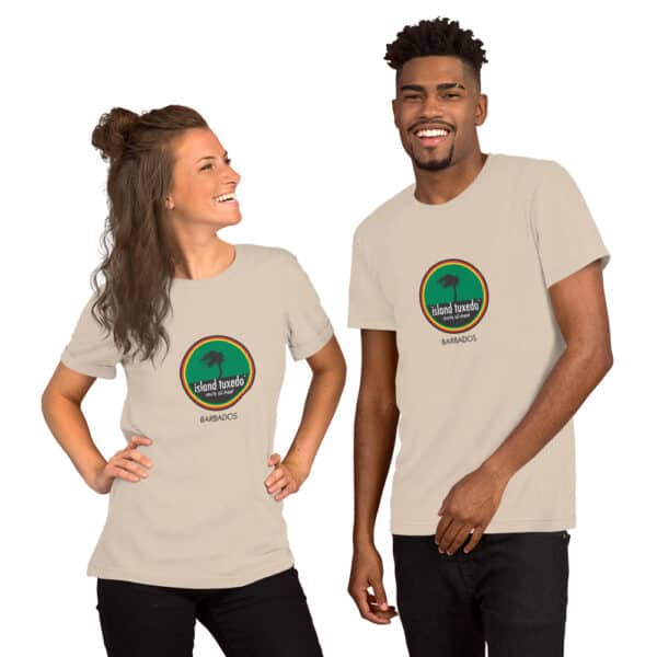 Island Tuxedo Barbados Short-Sleeve Unisex T-Shirt - Image 2
