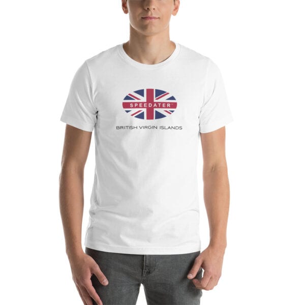 Speedater British Virgin Islands Short-Sleeve Unisex T-Shirt