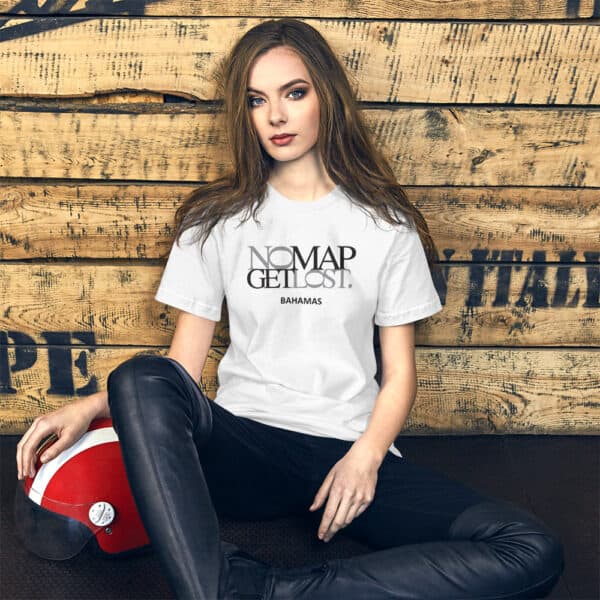 No Map Get Lost Bahamas Short-Sleeve Unisex T-Shirt