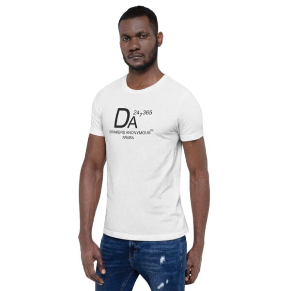 Drinkers Anonymous Aruba Short-Sleeve Unisex T-Shirt - Image 17