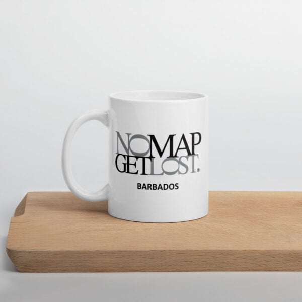 No Map Get Lost Barbados Mug - Image 5