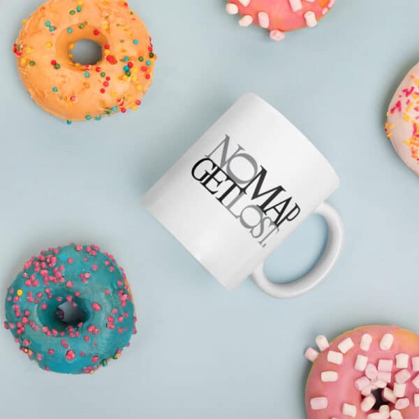 No Map Get Lost Mug - Image 2