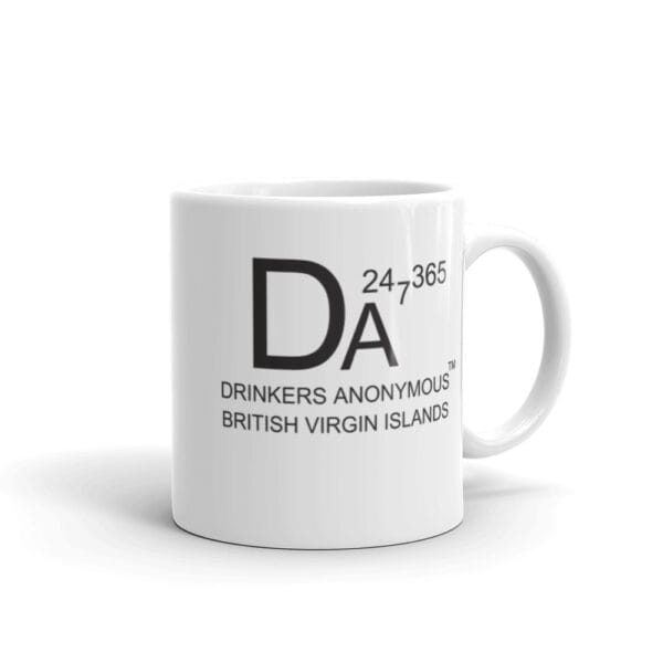 Drinkers Anonymous British Virgin Islands (BVI) Mug