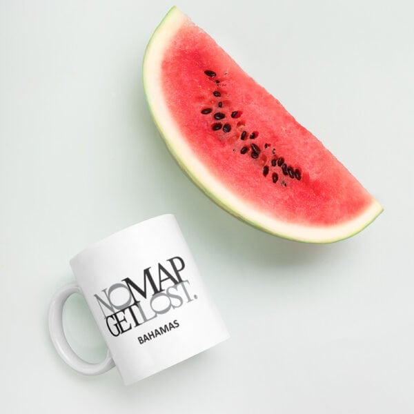 No Map Get Lost Bahamas Mug - Image 4