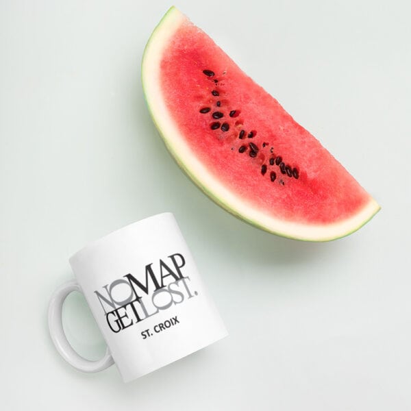 No Map Get Lost St. Croix Mug - Image 4
