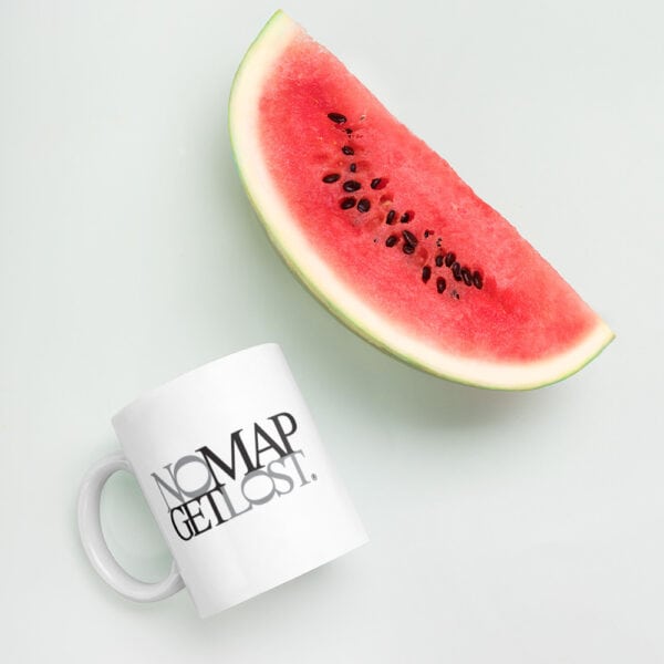 No Map Get Lost Mug - Image 4