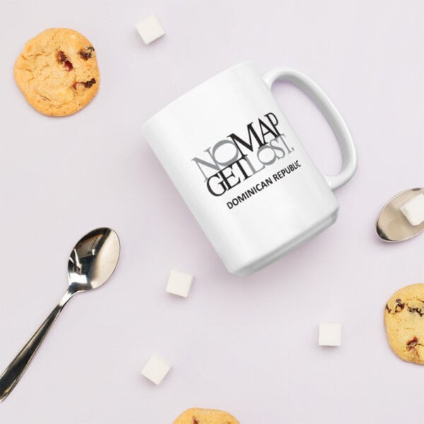 No Map Get Lost Dominican Republic Mug