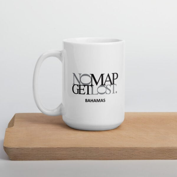 No Map Get Lost Bahamas Mug - Image 7
