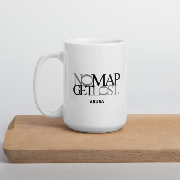 No Map Get Lost Aruba Mug - Image 7