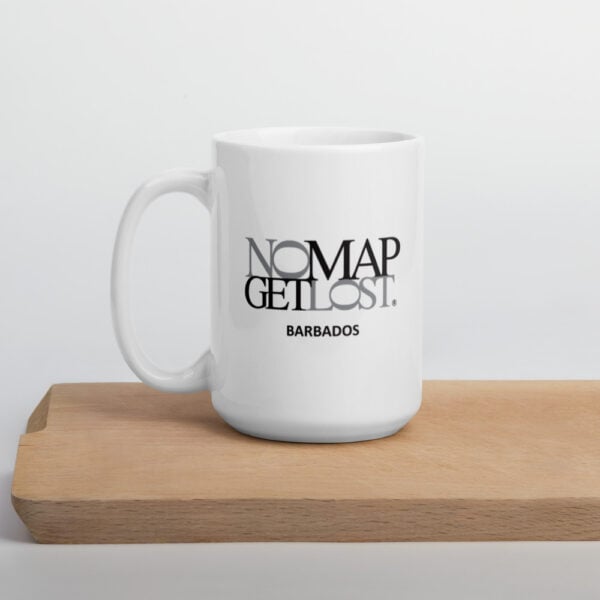 No Map Get Lost Barbados Mug - Image 7
