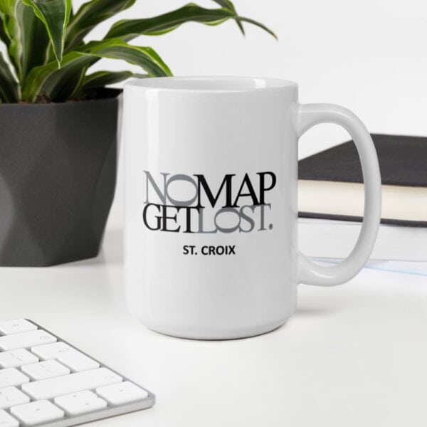 No Map Get Lost St. Croix Mug - Image 8