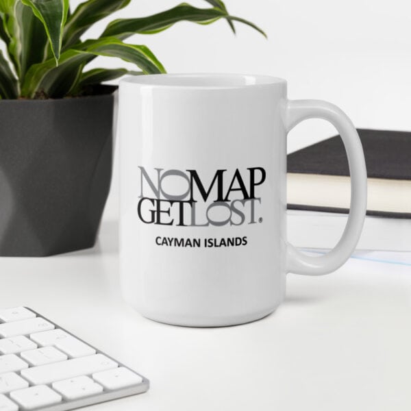No Map Get Lost Cayman Islands Mug - Image 8