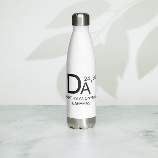 Drinkers Anonymous Bahamas Stainless Steel Water Bottle