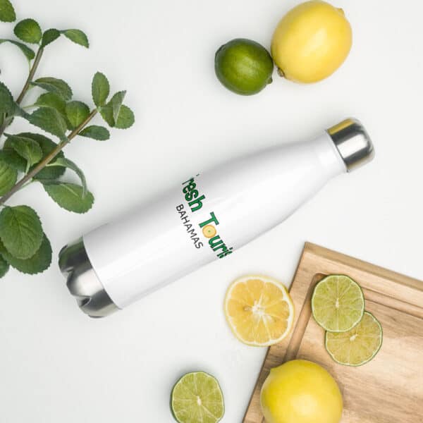 Fresh Tourist Bahamas Stainless Steel Water Bottle
