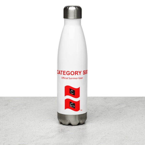 Category 6 Stainless Steel Water Bottle