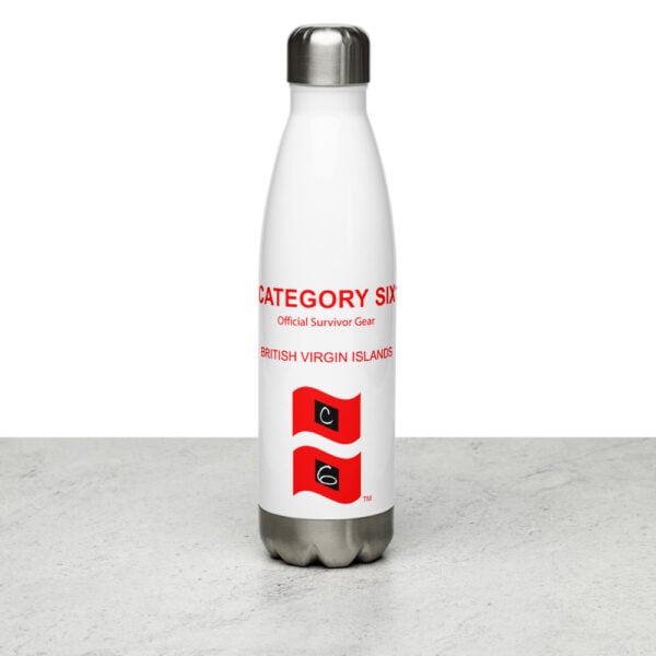 Category 6 British Virgin Islands Stainless Steel Water Bottle