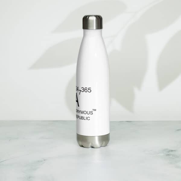Drinkers Anonymous Dominican Republic Stainless Steel Water Bottle - Image 4