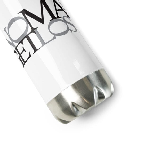 No Map Get Lost Stainless Steel Water Bottle - Image 2