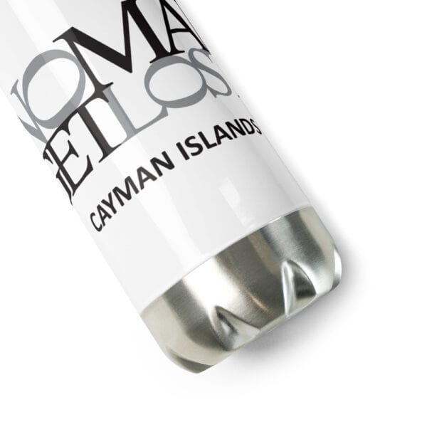 No Map Get Lost Cayman Islands Stainless Steel Water Bottle - Image 2