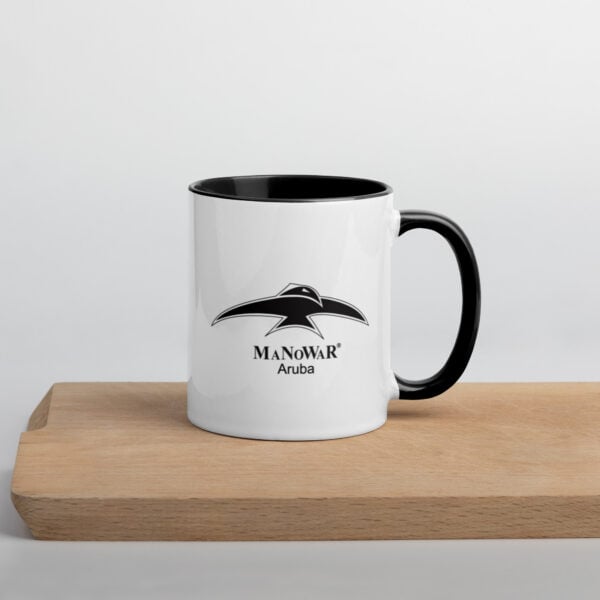 MaNoWaR Aruba Mug with Color Inside - Image 2